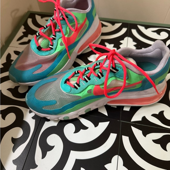 Nike Shoes - Air Max 270 React 'Electro Green
Lagoon'